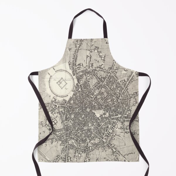 Item preview, Vintage Milan Italy Map (1801) Old Lombardy Capital City Atlas designed and sold by BravuraMedia.