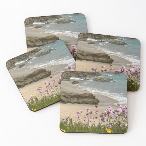 Item preview, Cornish beach with thrift designed and sold by Tizz07.