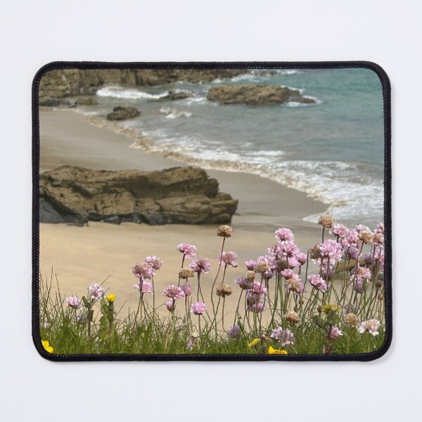 Item preview, Cornish beach with thrift designed and sold by Tizz07.