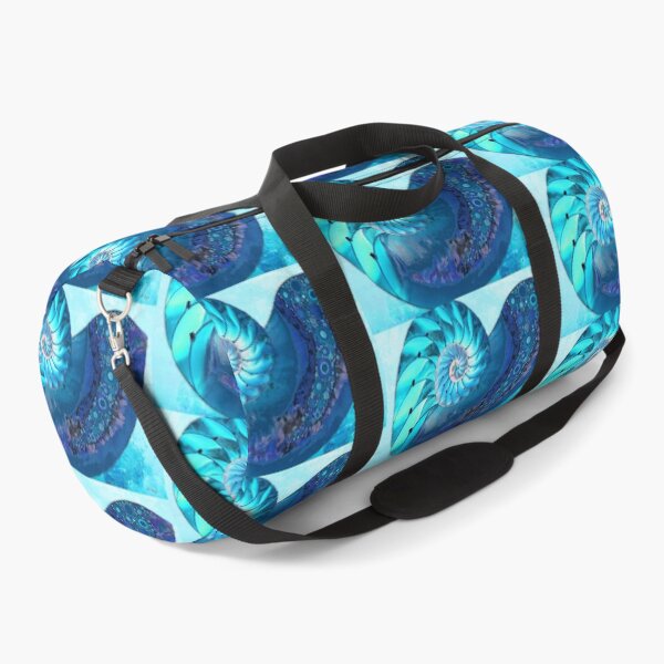 Item preview, Deep Blue Nautilus Seashell Shell Art designed and sold by Sharon Cummings Art.