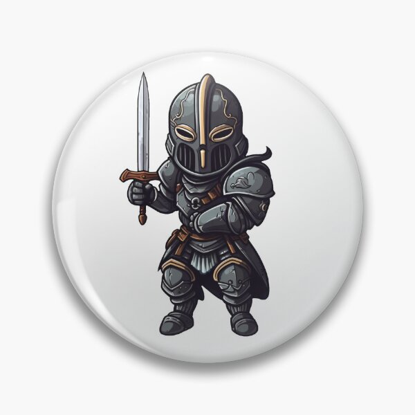 Item preview, Black Knight with sword designed and sold by epically.