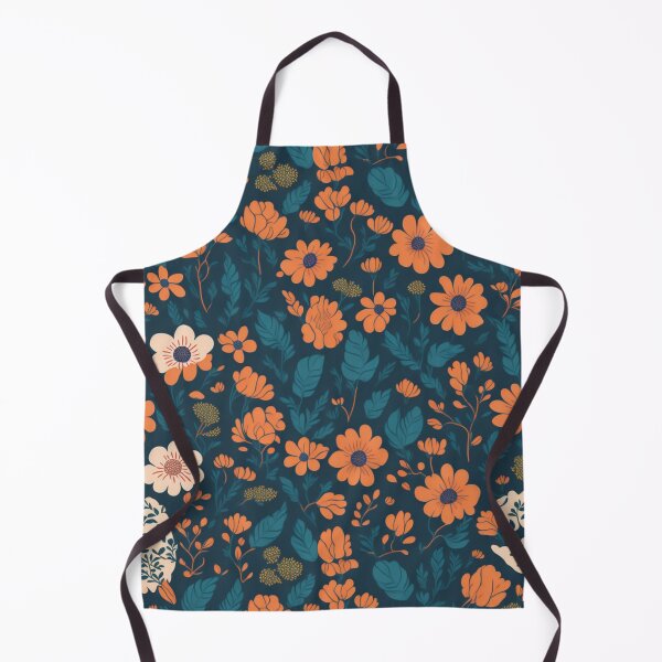 Item preview, flowers patten orange red blue designed and sold by jkrphoto.