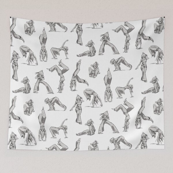 Item preview, Capoeira movement designed and sold by izenArtelier.