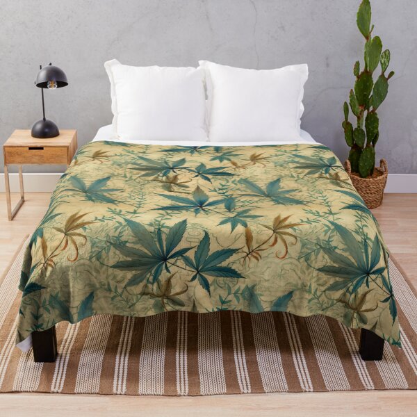 Item preview, Hemp foliage pattern designed and sold by MuteEcho.