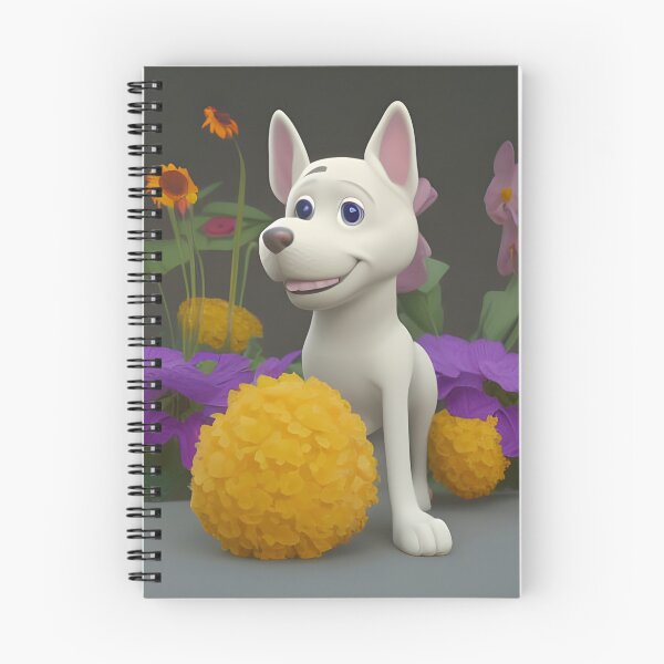 Item preview, Dogs and Flowers 13 designed and sold by Camila Hamdan.