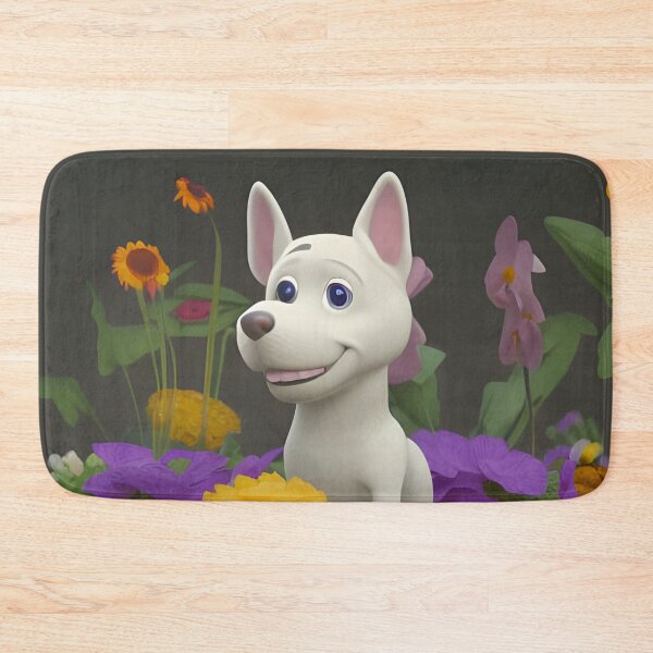 Item preview, Dogs and Flowers 13 designed and sold by Camila Hamdan.