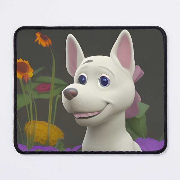 Item preview, Dogs and Flowers 13 designed and sold by Camila Hamdan.