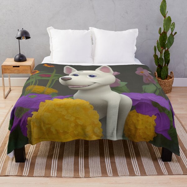 Item preview, Dogs and Flowers 13 designed and sold by Camila Hamdan.