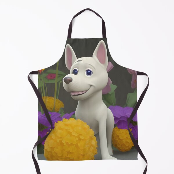 Item preview, Dogs and Flowers 13 designed and sold by Camila Hamdan.