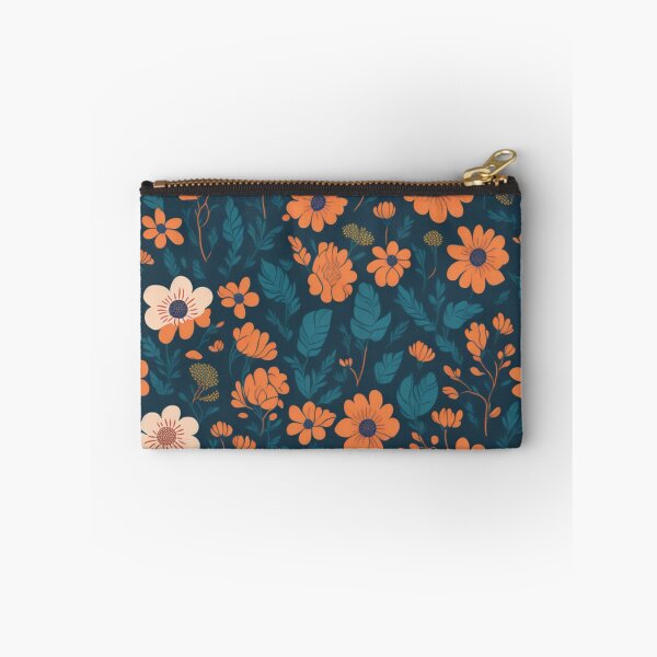 Item preview,  flowers patten orange red blue designed and sold by jkrphoto.