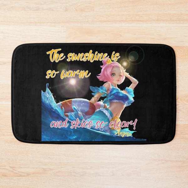 Item preview, Mobile Legends Bang Bang Fan Angela The sunshine is so warm and skies so clear designed and sold by Kormix.