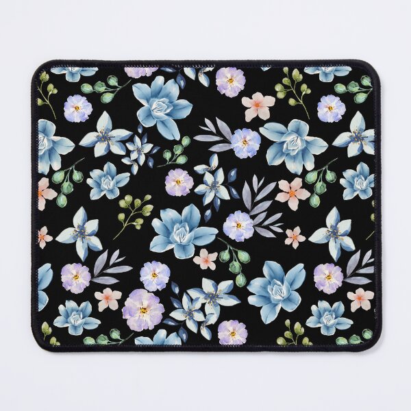 Item preview, Watercolor Floral Seamless Pattern - Black Variation designed and sold by Chigurena.