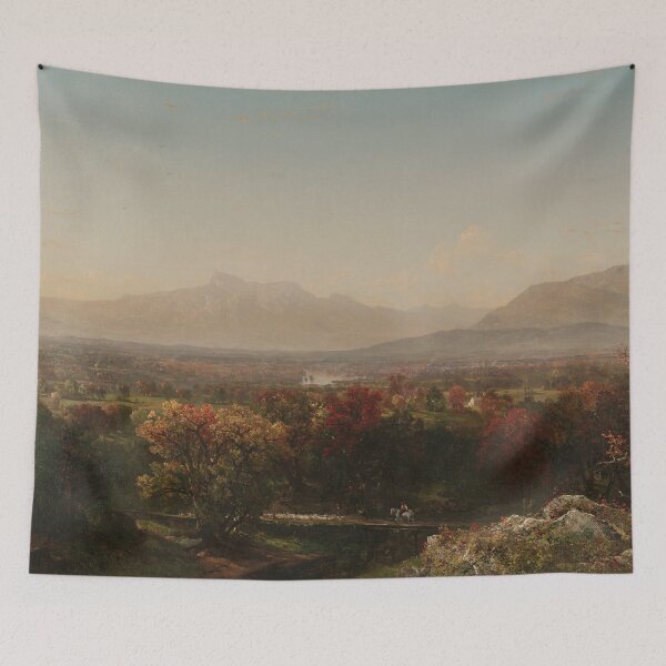 Item preview, An October Day in the White Mountains | John Frederick Kensett | 1854 Landscape Art designed and sold by CJET.