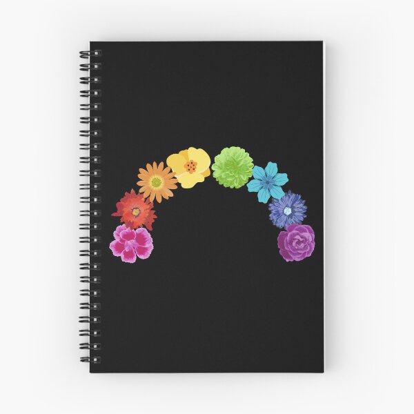 Item preview, Pastel Boho Rainbow Flowers LGBTQIA. LGBTQ Pride designed and sold by Subtle Pride Shop.