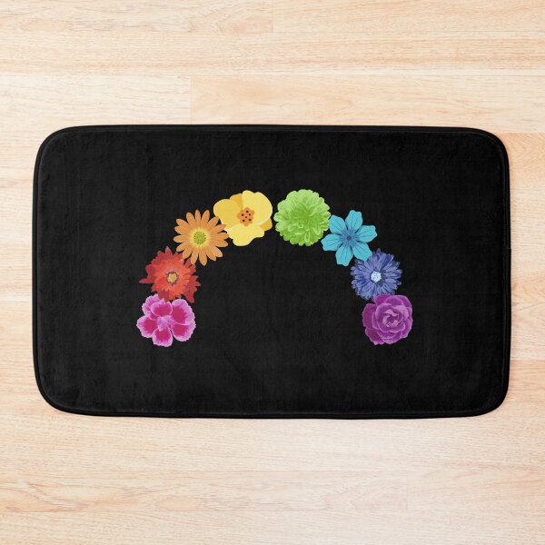 Item preview, Pastel Boho Rainbow Flowers LGBTQIA. LGBTQ Pride designed and sold by Subtle Pride Shop.