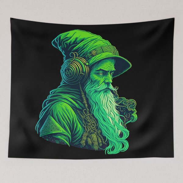 Item preview, Mystical Party Wizard Tee designed and sold by ZenStickConcept.