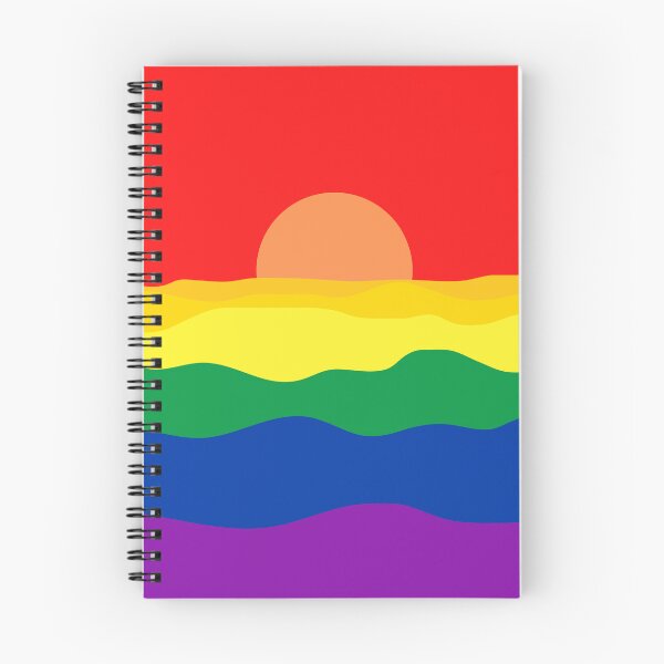 Item preview, Horizon LGBTQIA+ Colors. LGBTQ Pride designed and sold by Subtle Pride Shop.