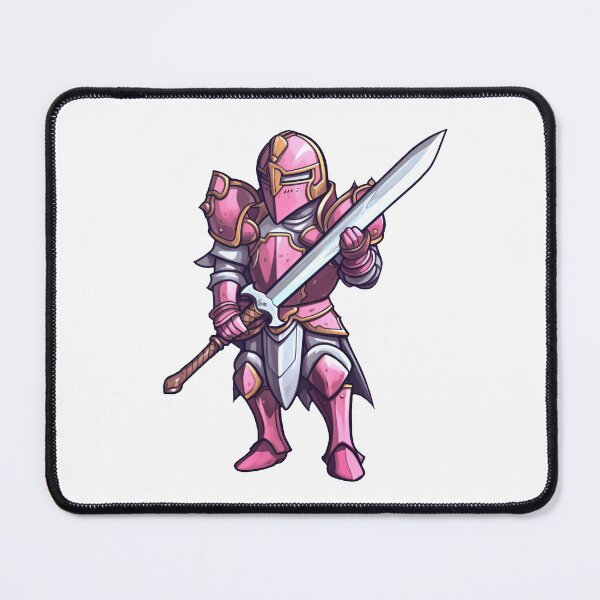 Item preview, Pink armored knight with a greatsword designed and sold by epically.