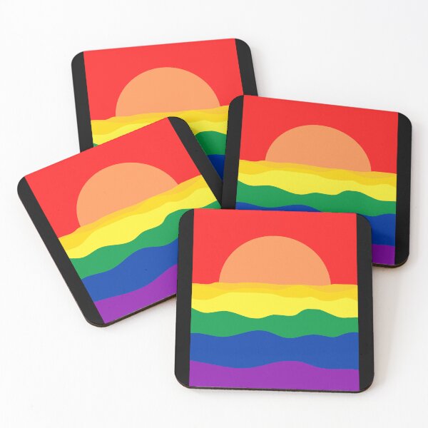 Item preview, Horizon LGBTQIA+ Colors. LGBTQ Pride designed and sold by Subtle Pride Shop.