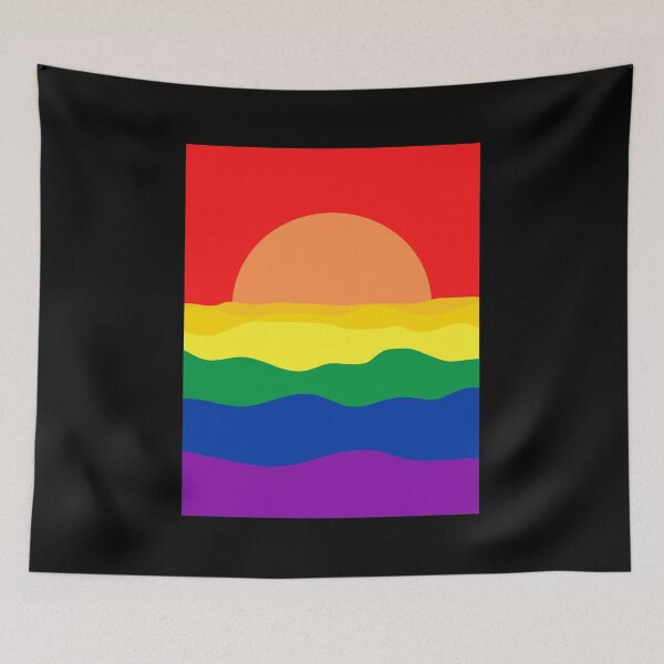 Item preview, Horizon LGBTQIA+ Colors. LGBTQ Pride designed and sold by Subtle Pride Shop.