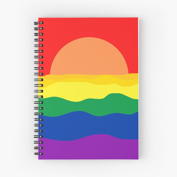 Item preview, Horizon LGBTQIA+ Colors. LGBTQ Pride designed and sold by Subtle Pride Shop.