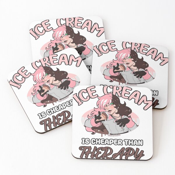 Item preview, Ice Cream is cheaper than THERAPY designed and sold by ArvillaMatos.
