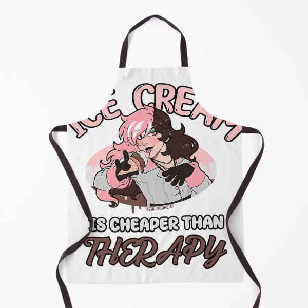 Item preview, Ice Cream is cheaper than THERAPY designed and sold by ArvillaMatos.