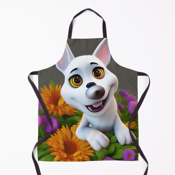 Item preview, Dogs and Flowers 16 designed and sold by Camila Hamdan.