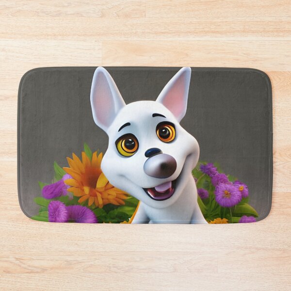 Item preview, Dogs and Flowers 16 designed and sold by Camila Hamdan.