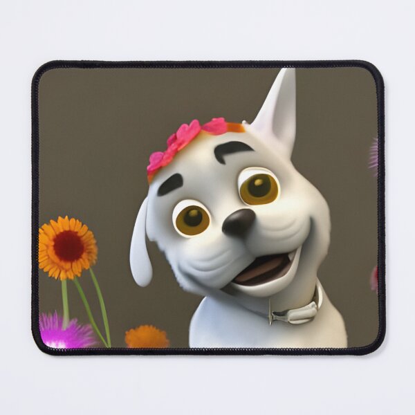 Item preview, Dogs and Flowers 17 designed and sold by Camila Hamdan.