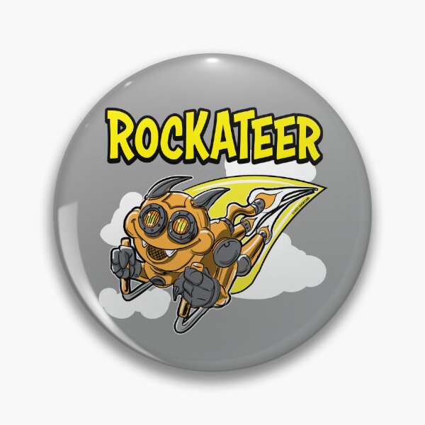 Item preview, RocKATeer rocketing through the sky designed and sold by eShirtLabs.