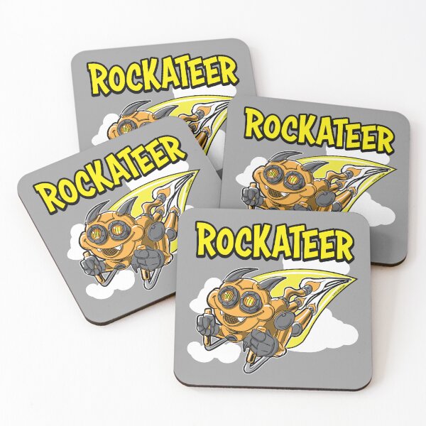 Item preview, RocKATeer rocketing through the sky designed and sold by eShirtLabs.