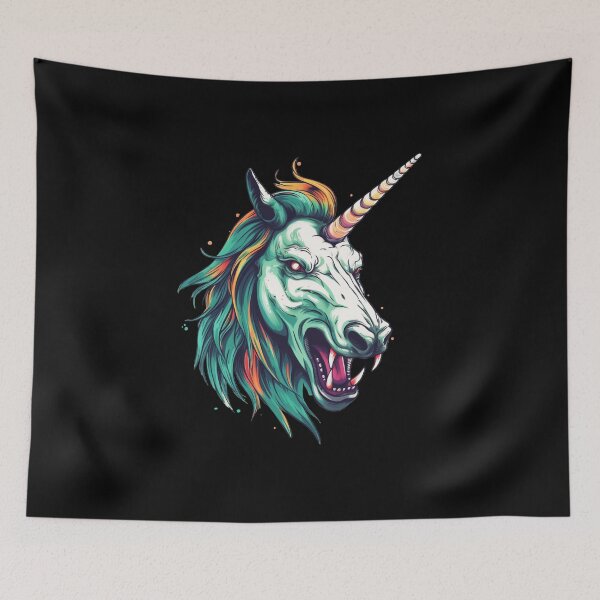 Item preview, Bad Unicorn - The bad unicorn designed and sold by ChiefTurtleShop.