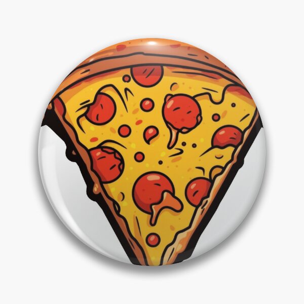 Cute Pizza Slice' Large Buttons