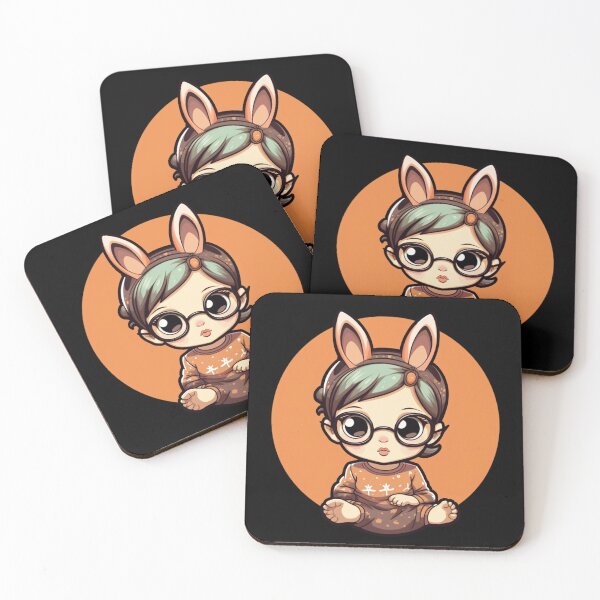 Item preview, Cute KawaiiMadness Kawaii Rabbit Girl designed and sold by KawaiiMadness7.