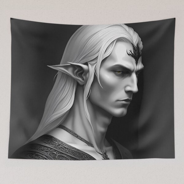 Item preview, Dark Fantasy Male Marbleborn Character 40 designed and sold by Inspire-Imagery.