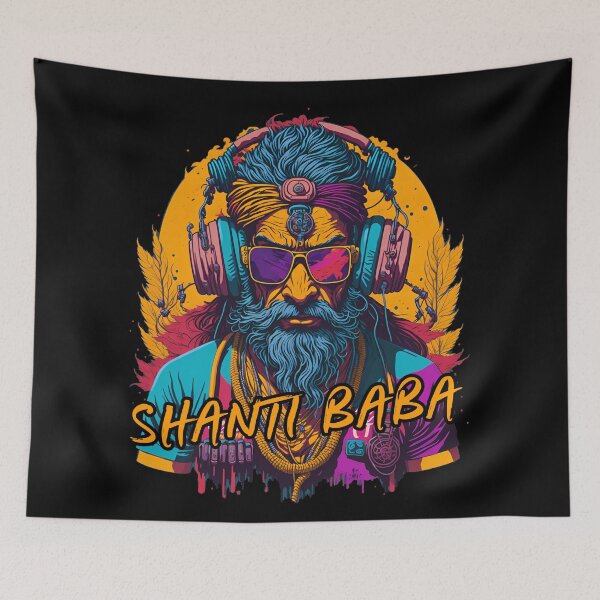 Item preview, shanti baba designed and sold by ZenStickConcept.
