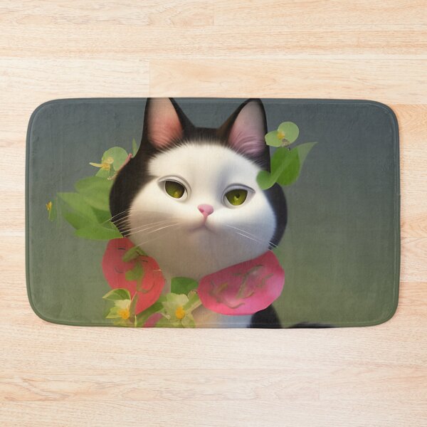Item preview, Cat Flower 14 designed and sold by Camila Hamdan.