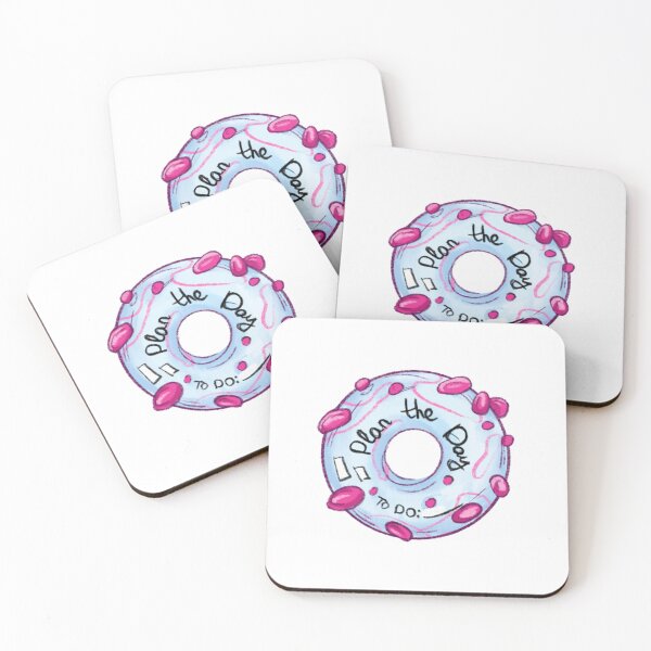 Item preview, Plan the day donut. Monday mood. Sticker designed and sold by ElishasArt17.