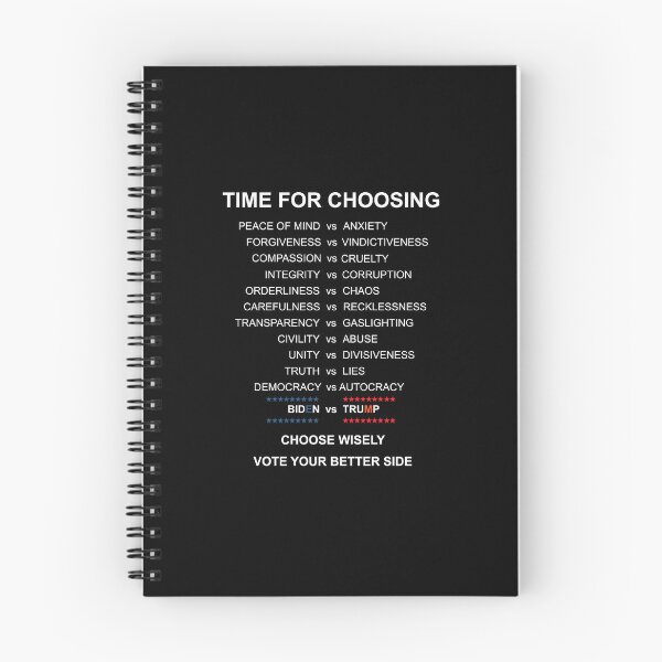 Item preview, Time for choosing in white designed and sold by Politics-Corner.