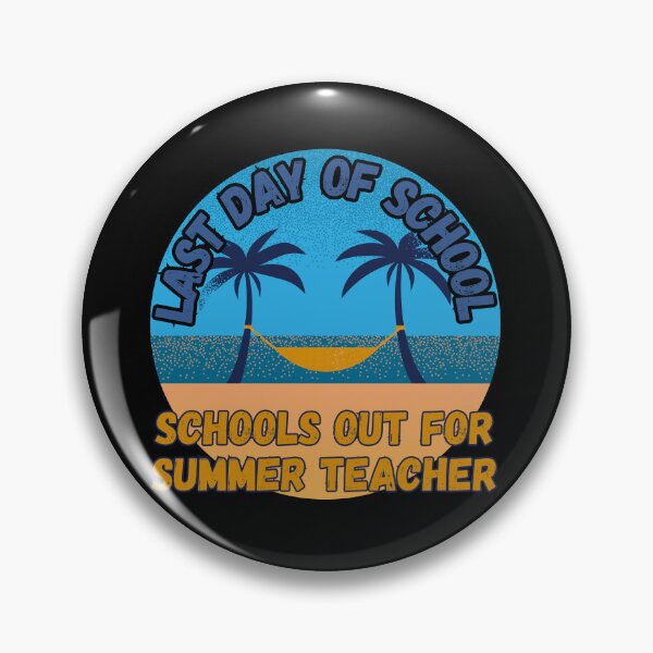 Item preview, Last Day of School Schools Out for Summer Teacher Cute Retro  designed and sold by ArtisShops.