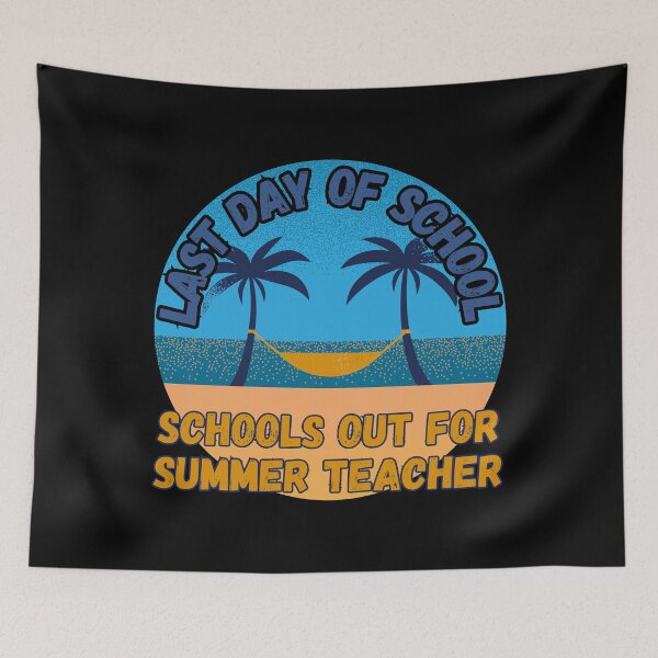 Item preview, Last Day of School Schools Out for Summer Teacher Cute Retro  designed and sold by ArtisShops.