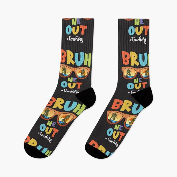Item preview, Bruh We Out Teachers - Last Day of School designed and sold by cidolopez.