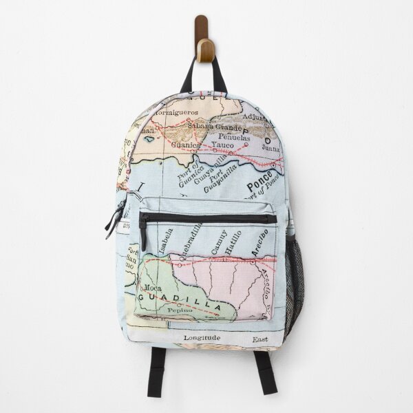 Item preview, Vintage Puerto Rico Map (1899) Old PR Atlas designed and sold by BravuraMedia.