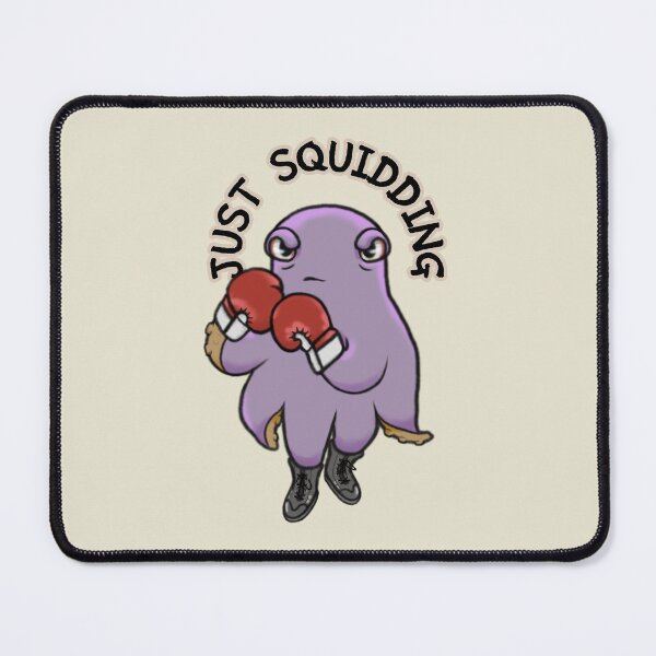 Item preview, Funny Boxing Squid - Just Squidding designed and sold by ViewerEqualsPhoton.
