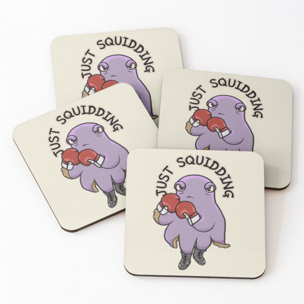 Item preview, Funny Boxing Squid - Just Squidding designed and sold by ViewerEqualsPhoton.