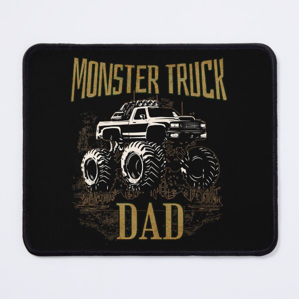 Item preview, Monster Truck Dad Father Daddy Papa Big Trucks Mud Trucks Mud Drags 4x4 Mudding Off Road Fathers Day Trucks designed and sold by CarantinedChaos.