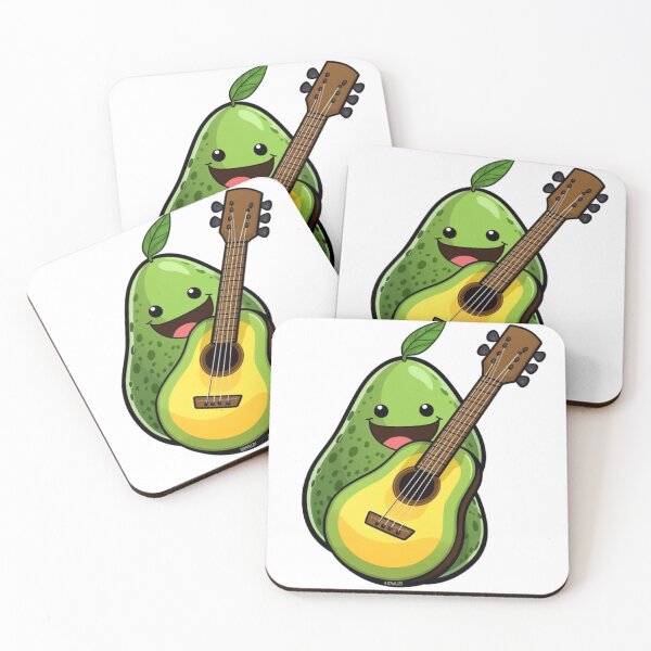 Item preview, Guitar Avocado Musician  designed and sold by GudValley.