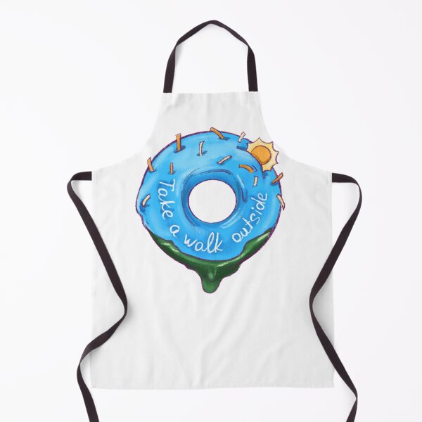 Item preview, Take a walk outside donut. Monday mood. Sticker designed and sold by ElishasArt17.
