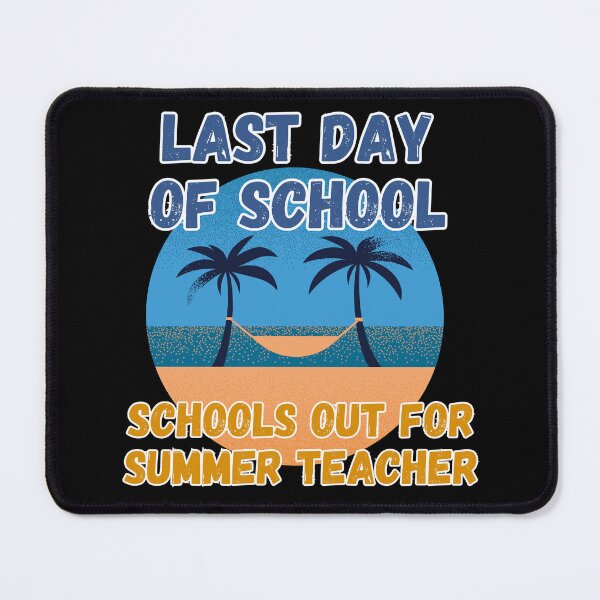 Item preview, Last Day of School Schools Out for Summer Teacher Cute Retro designed and sold by ArtisShops.